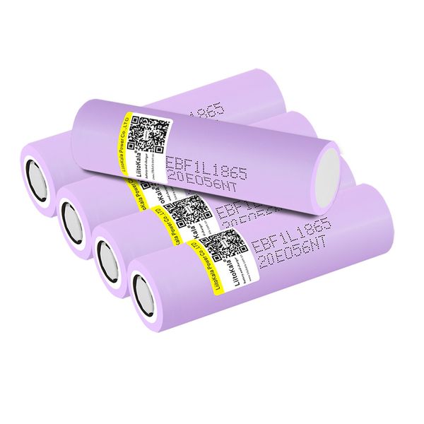 

liitokala f1l 3.7v 18650 3350mah li-ion battery replace rechargeable lithium batteries for led flashlight torch accumulator