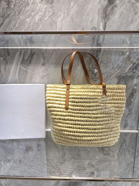 

pure hand woven straw bag basket concave shape dont trample ray designers wholesale handbags luxury goods