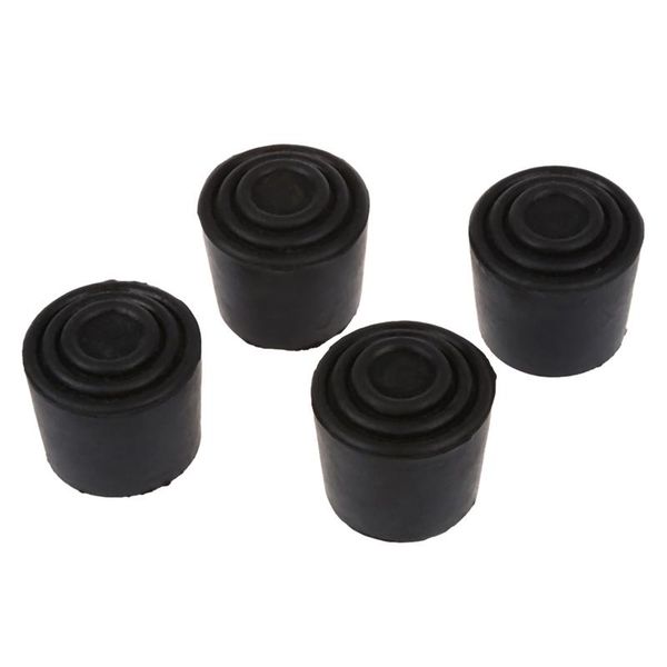 

cushion/decorative pillow sodial(r) 3cm inner dia black rubber round table chair foot cover holder 4 pcs