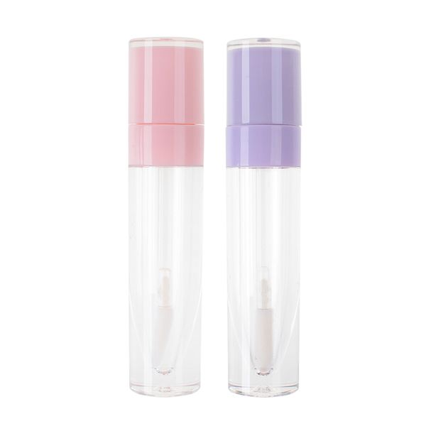 2021 8ml Leere Lip Gloss Flasche Runde Rohr DIY Lippenstift Container Nachfüllbare Fläschchen SampleMakeup Zubehör Schnelle versand