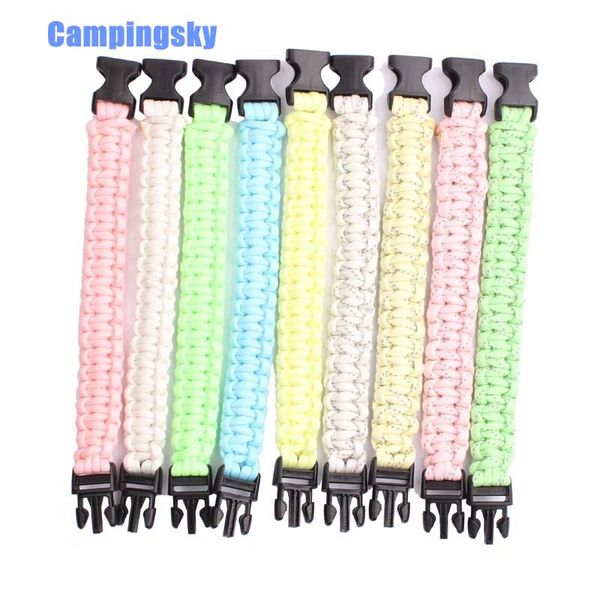

outdoor gadgets campingsky glow in the dark 550 paracord parachute cord