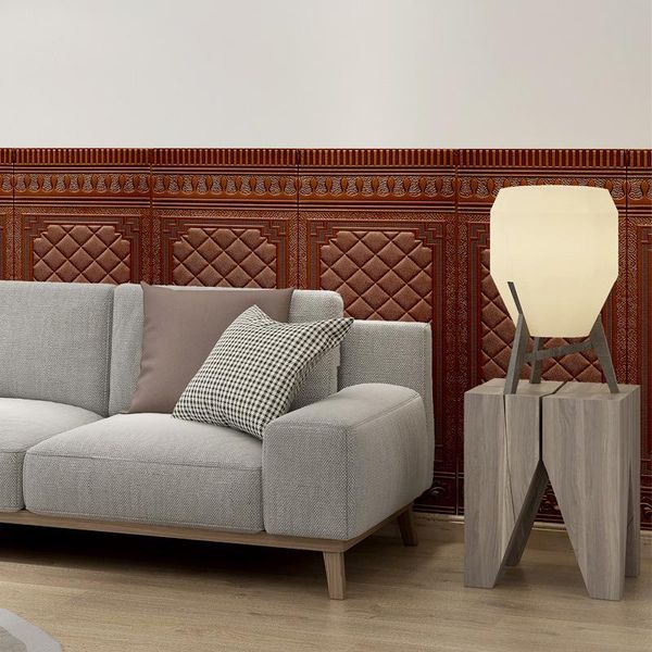 

wall stickers luxury self adhesive waterproof wallpaper foam embossed floral 3d sticker for living room bedroom home decor
