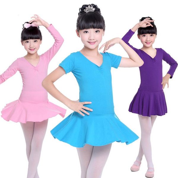 

children ballerina blue ballet dress leotards gymnastics tutu for girls kids dance costumes dancing clothes dancer wear clothing, Black;red