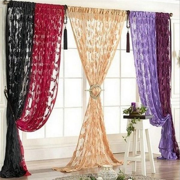 

blinds est 3 colors screens curtains decorative background door window balcony screen curtain home decor