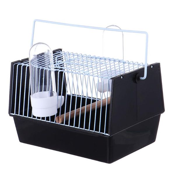 

other bird supplies 1pc parrot cage plastic pet outing carrying
