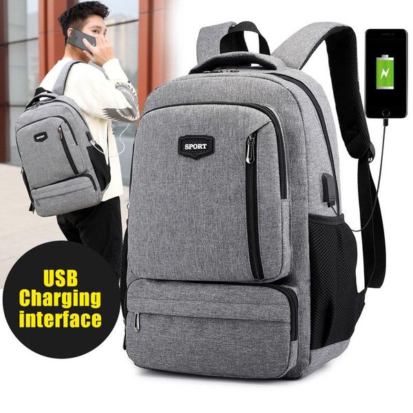 

backpack men 15.6 inch lapusb recharging multi-layer space travel male bag 2021 multifunctional backpacks women
