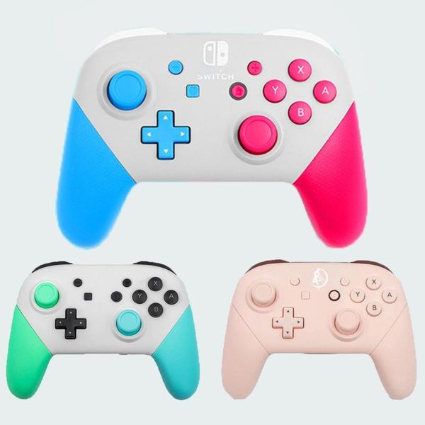 

game controllers & joysticks wireless switch pro controller bluetooth gamepad for switch/lite/steam joystick with nfc and wake funct
