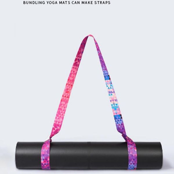 

for yoga mat strap belt adjustable sports sling shoulder carry strap belt exercise stretch fitness elastic yoga