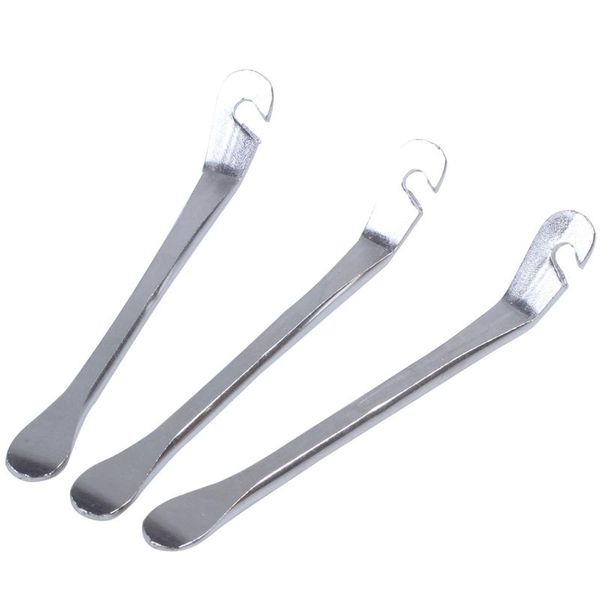 

tools 3pcs heavy duty tyre lever set steel for motorcycle bike puncture wheel