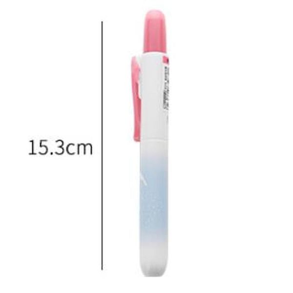 

de kawaii kleur hand account pen leuke druk soort grote capaciteit markeerstift student briefpapier leveringen, Black;red