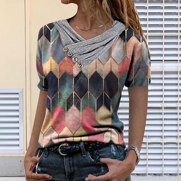 

loose zippers print plaid clothing womens shirts office spring v neck long sleeves female casual soft, White