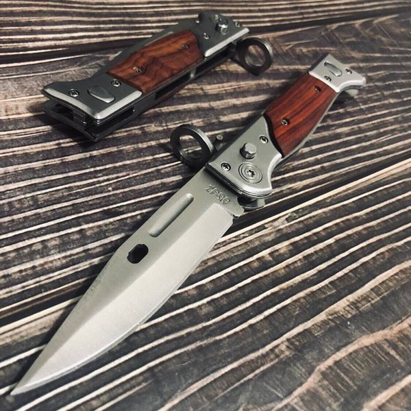 

high quaity miitary assisted open knife pocket tactica hunting knifes outdoor combat camp fod bade ak47 sef-defense knives