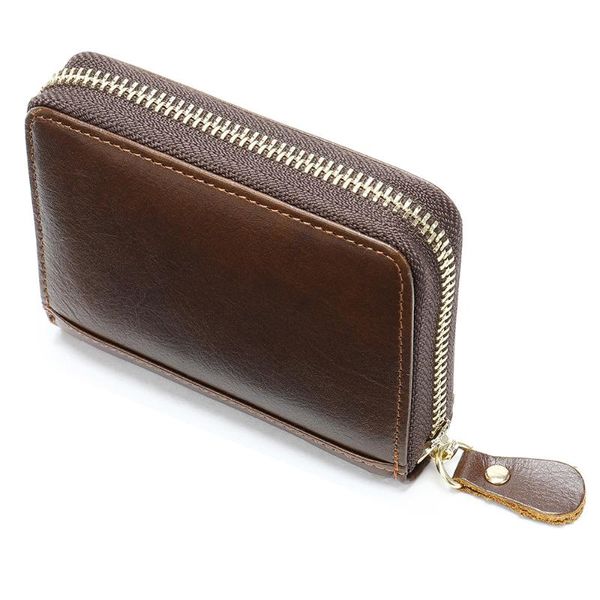

card holders mva women wallet multifunction cards multi-card brand genuine leather coin purse fashion designer zipper pocket wallets, Brown;gray