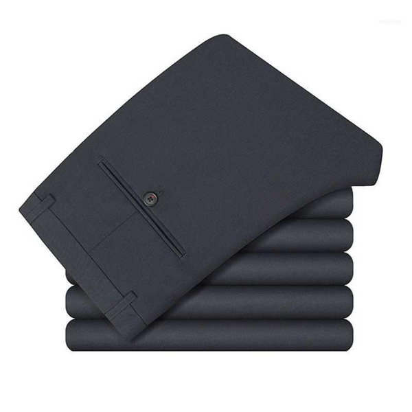 

men's suits & blazers summer young and middle-aged business slim fit trousers pantalon pants work japanese erkek pantolon macacao, White;black