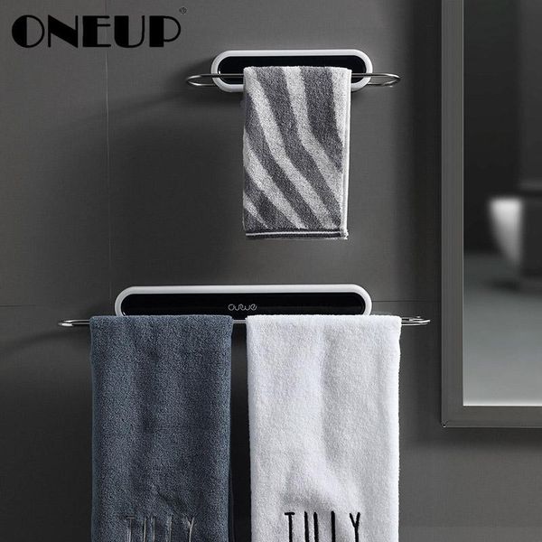 

bath accessory set oneup portable towel racks multifunction shelves for bathroom kitchen wall foldable holder accessories organizer