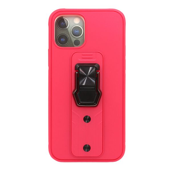 Capas telefônicas TPU PC Anti Proteção e Proteção à prova de choque para iPhone 13 Pro Max 12 11 8 Plus com suporte de suporte de anel de suporte B