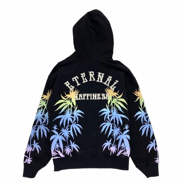 

2021 homme pullover designer mens sweatshirts winter hoodies new print clothing alphabet hooded mens casual size coconut tree os women fmps, Black
