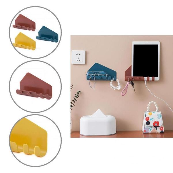 

cell phone mounts & holders universal home organization wall adhesive tablet stand for living room