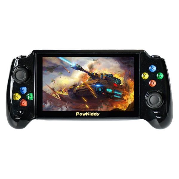 

powkiddy x13 portable game console control linux system retro gaming console 3.5mm lcd handheld pocket mini video games player