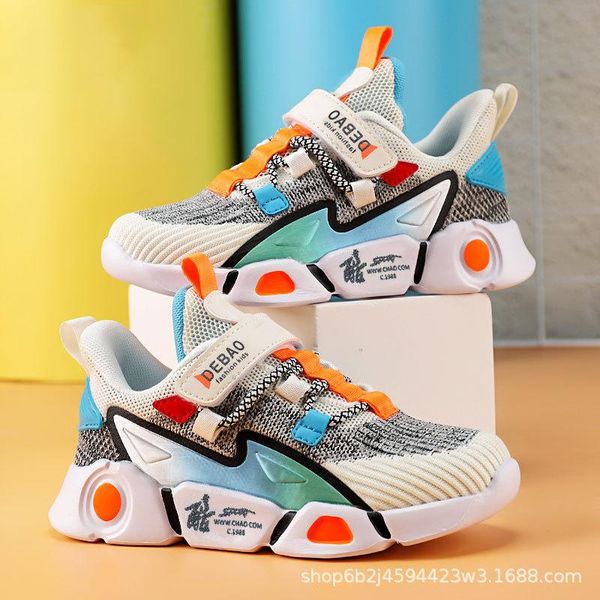 

athletic & outdoor kids shoes baby boys girls children's casual sneakers breathable soft anti-slip running sports spring autumn size 26, Black