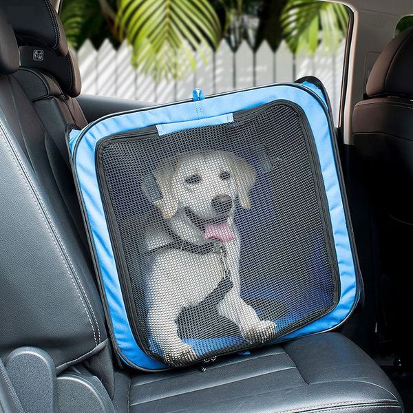 

car kennel oxford cloth material portable collapsible pet dog/cat tent