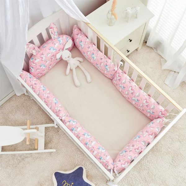 

bedding sets cartoon animal baby bed bumper for boys girls born pillow cushion children's protector room decor