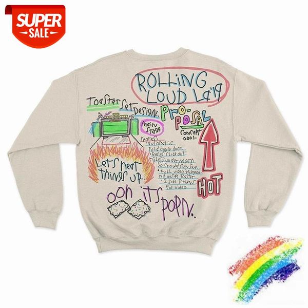 

rolling la popping natural crewneck men women high sweatshirts fashion hoodie hooded #j62m, Black