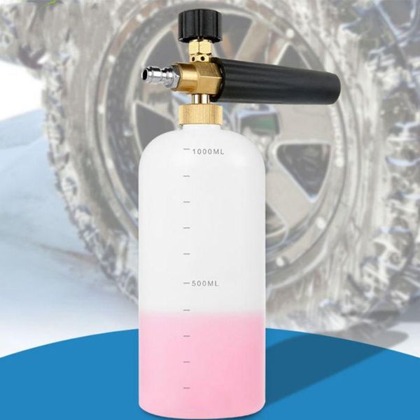 

car washer foamer wash jet bottle 1/4" snow foam lance cannon soap pressure drop