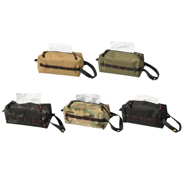 

outdoor bags waterproof tissue box holder napkin paper storage bag for camping case