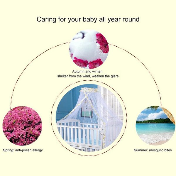 

mosquito net baby nets children's crib foldable court dome