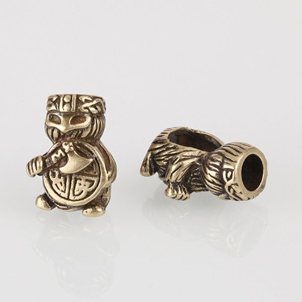 

paracord beads for jewelry making retro spacer beads for needlework diy bracelet accessories copper charm hole beads lots bulk, Bronze;silver