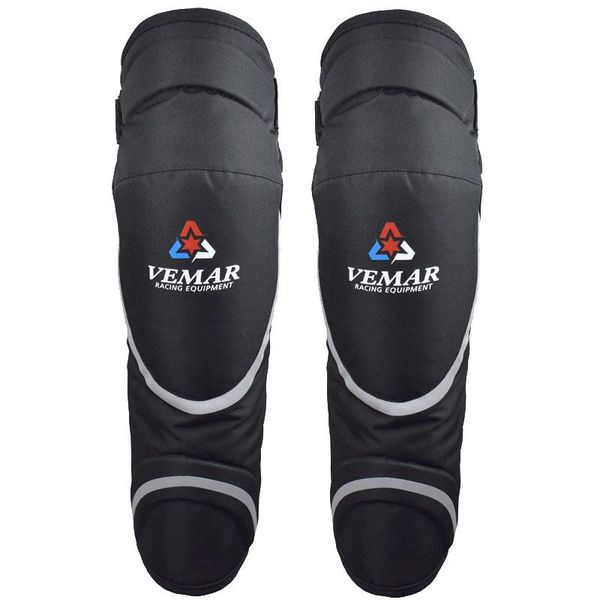 

motorcycle armor skiing skating protector knee pads thick warm guards moto racing riding protection kneepads black