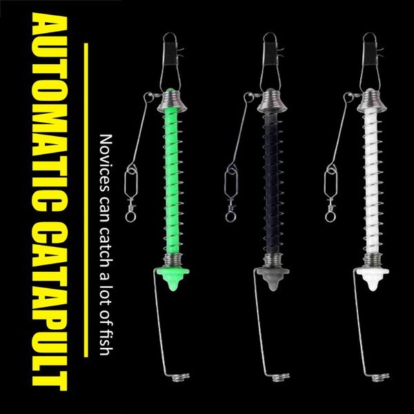 

fishing hooks lure portable automatic hook full speed spring outdoor accessories