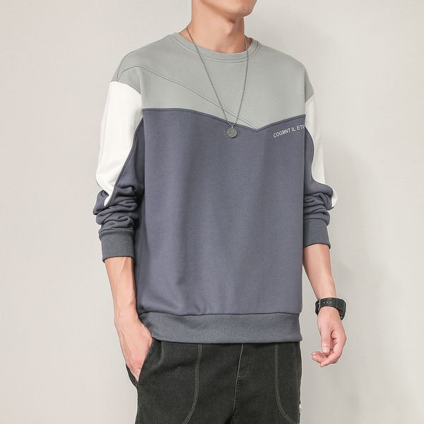 

solid color sweatshirt men's hoodies spring autumn hoody casual streetwear clothes kg-751, Black