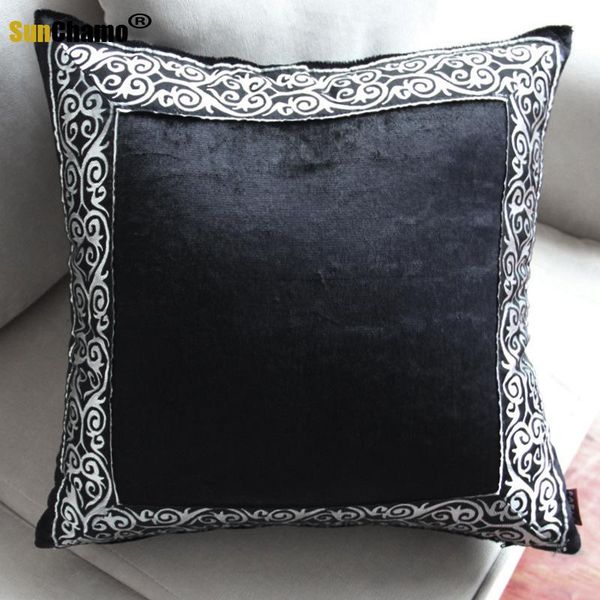 

cushion/decorative pillow luxurious velvet cover with ribbon home decor cushion velour decoration pillowcase decorative pillowsham