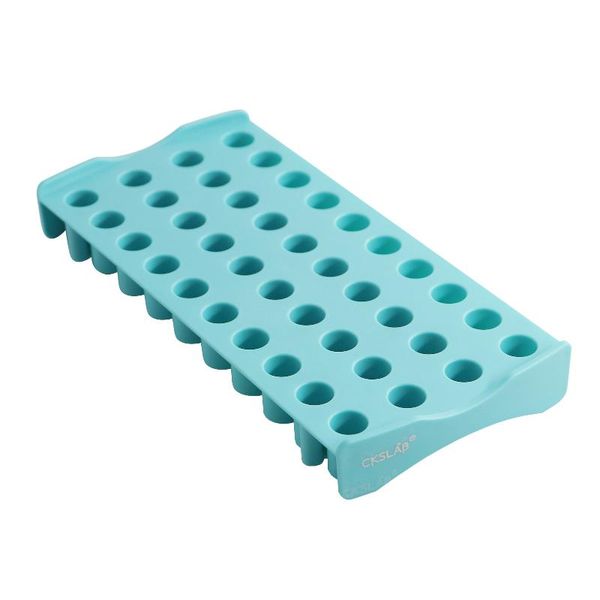 

lab supplies centrifuge tube box 40 holes plastic ing boxes empty porous rack holder for 2ml tubes storage container