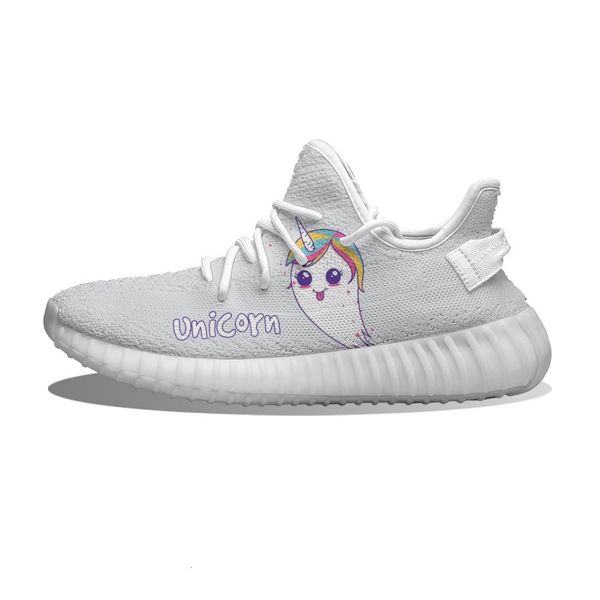 

diy custom funny ghost unicorn running sho mh printed mens womens trainers outdoor sports sneakers