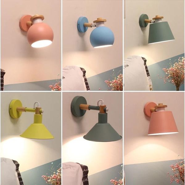 

loft glass wall sconces iron rope living room corridor wall lamp bedside lights for home lampara pared lamp