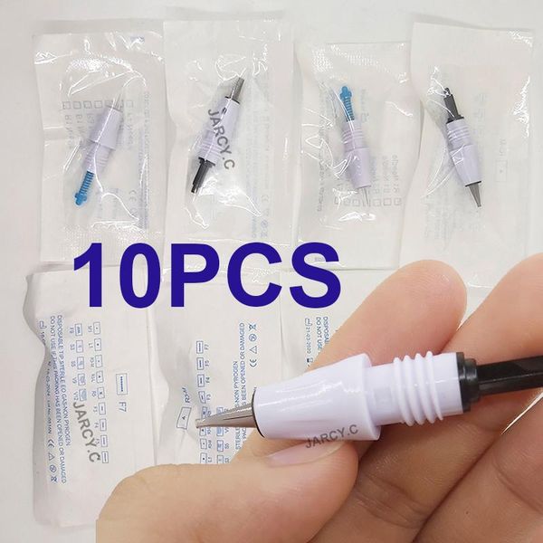 

tattoo needles 10pcs artmex v8 v6 machine micro l1 pmu cartridge permanent makeup eyebrows eyeliner mts supplies