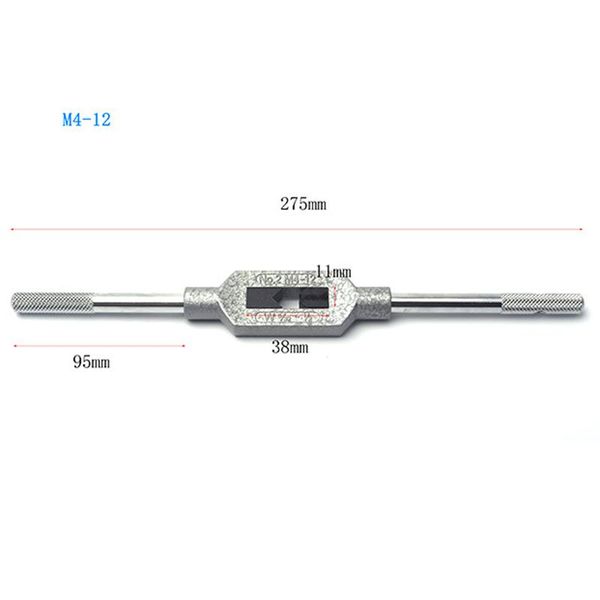 

hand tools adjustable tool reamer tap wrench holder m1-m9 tapping handle fq-ing