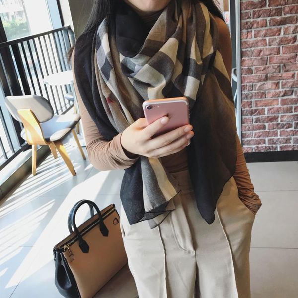 

scarves k0030, Blue;gray