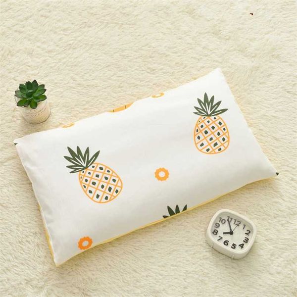 

rectangle kids pillow lovely children head cushion student nap pad anti roll shaping pillow for baby infant sleeping support 211025