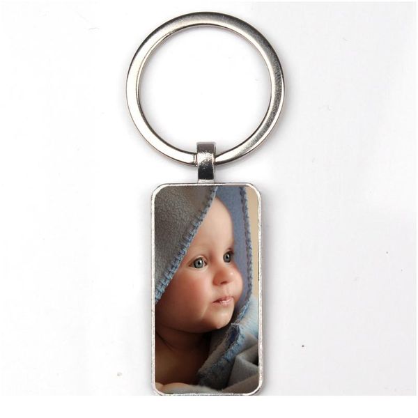 

personalizeds p pendants custom rectangular keychain p of your baby child mom dad grandparent loved gift famil qylmmy