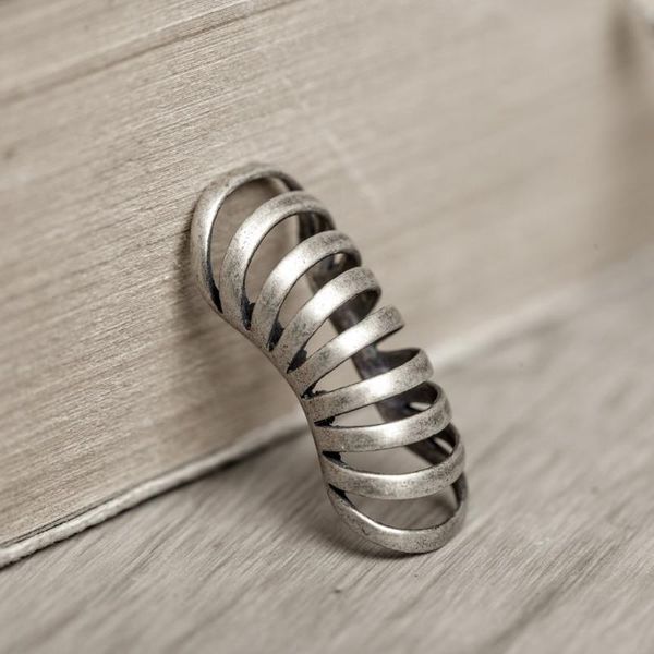 

clip-on & screw back dark dream 925 pure silver personality ring no ear caves enlargement jewelry direct selling free