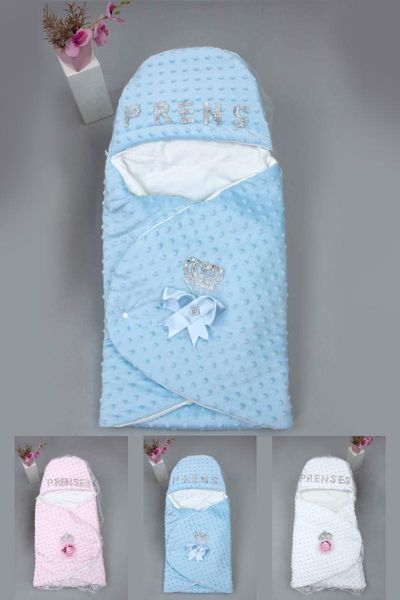 

blankets & swaddling baby sleeping bag ultra soft fluffy fleece born receiving blanket infant boys girls clothes nursery wrap swaddle
