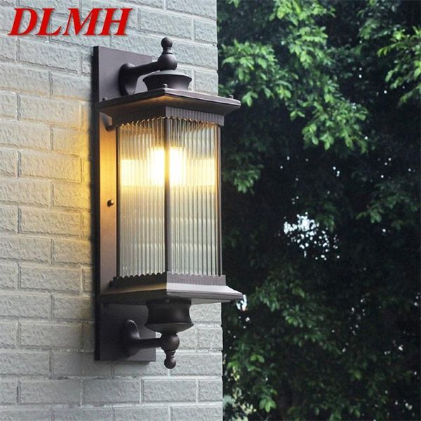 

outdoor wall lamps dlmh retro light sconces classical led lamp waterproof home decorative for porch