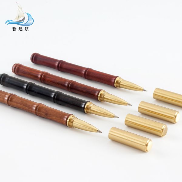 

sandalwood brass busins signature pen creative personalized gift customized