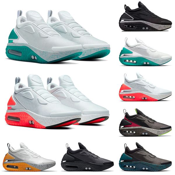 

original adapt auto maxs mens womens running shoes trainers aqua jetstream motherboard infrared black laser fuchsia electro green designer s, White;red