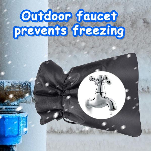 

kitchen faucets 3 pcs adjustable winter faucet covers ze protection waterproof outside garden tap anti e frost bags
