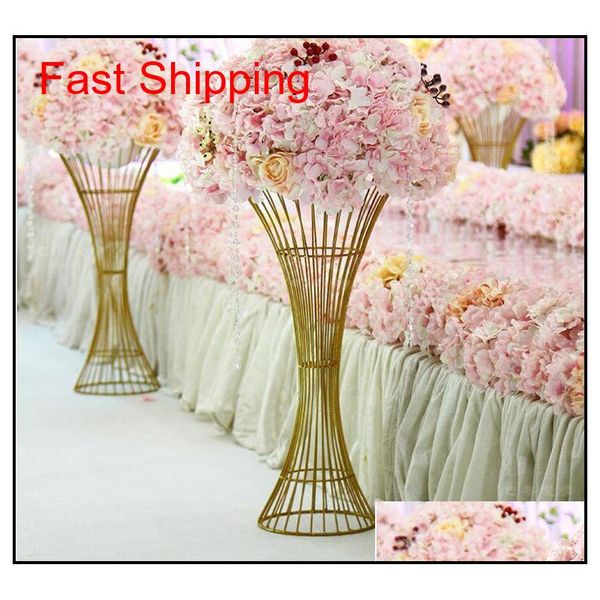 

floor vase metal flower vase columns aisle pillar table centerpiece for marriage metal flowers vases road cited for wedding decoration an56g